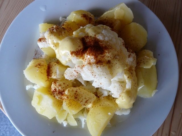 karfiol, salata